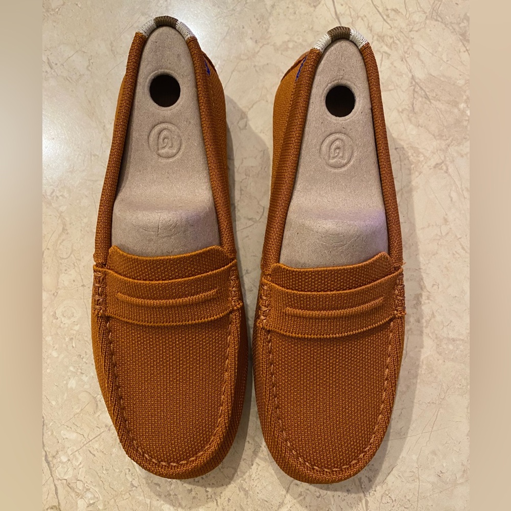 Rothy's The Driver Loafer in Amber